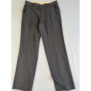 Tommy Bahama 90%Silk Blend Pants 34x34 Mens Dress Gray Summer Beach‎ Vacation